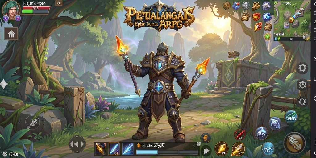 Gameplay seru di dunia fantasi ARPG