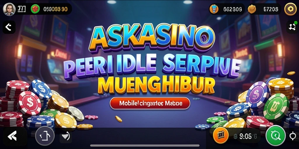 Tampilan gameplay seru di ASKASINO yang penuh strategi Idle.