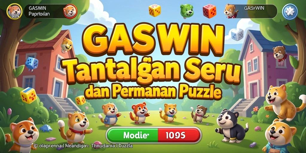 Tampilan gameplay GASWIN yang menantang dan mengasyikkan.