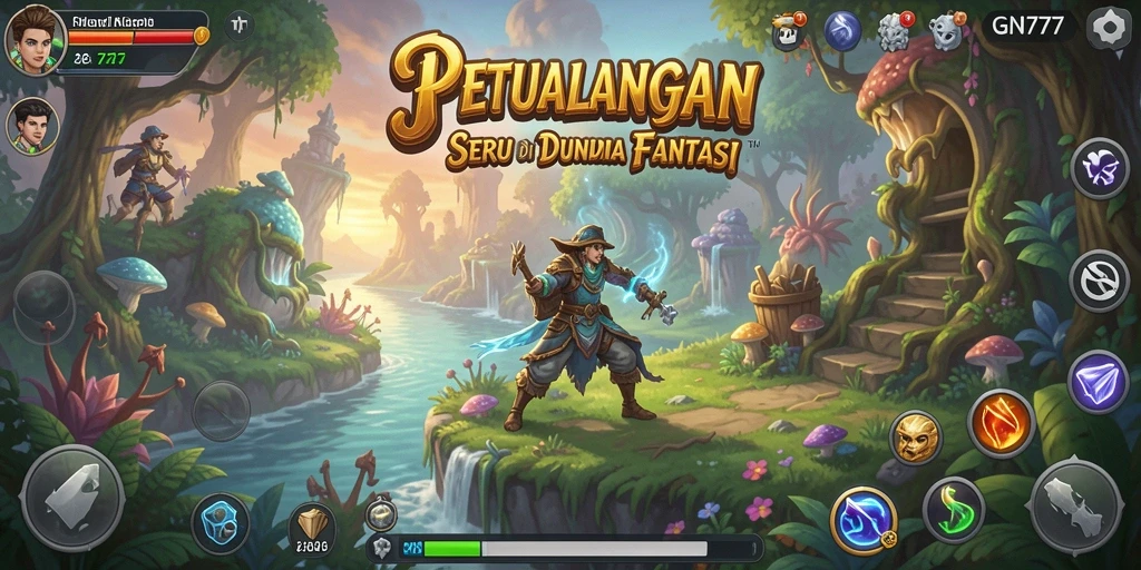 Tampilan gameplay GN777 yang menarik dalam petualangan seru.