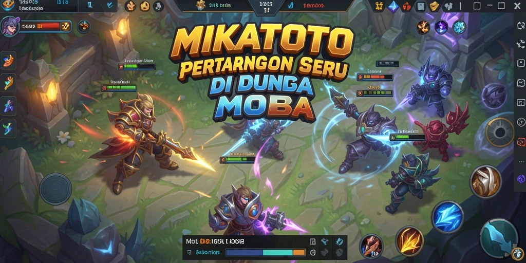 Tangkapan layar gameplay MIKATOTO yang intens dan kompetitif.