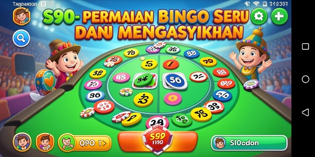 Tampilan gameplay S80 yang menarik dan penuh warna dalam permainan Bingo.