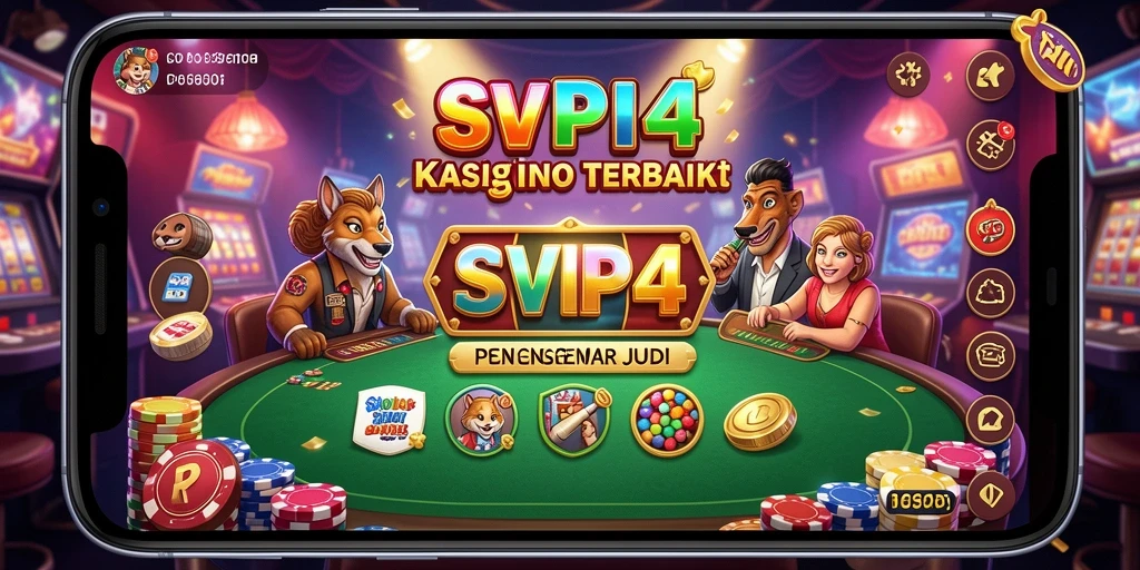 Tampilan menarik dan mendebarkan dari gameplay Kasino di SVIP4.