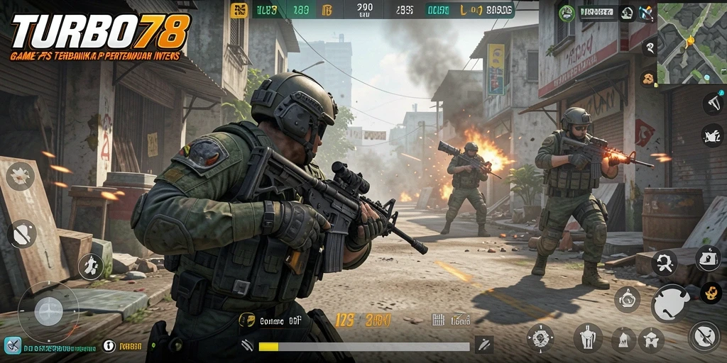 Gameplay menegangkan dengan grafis memukau dalam TURBO78.